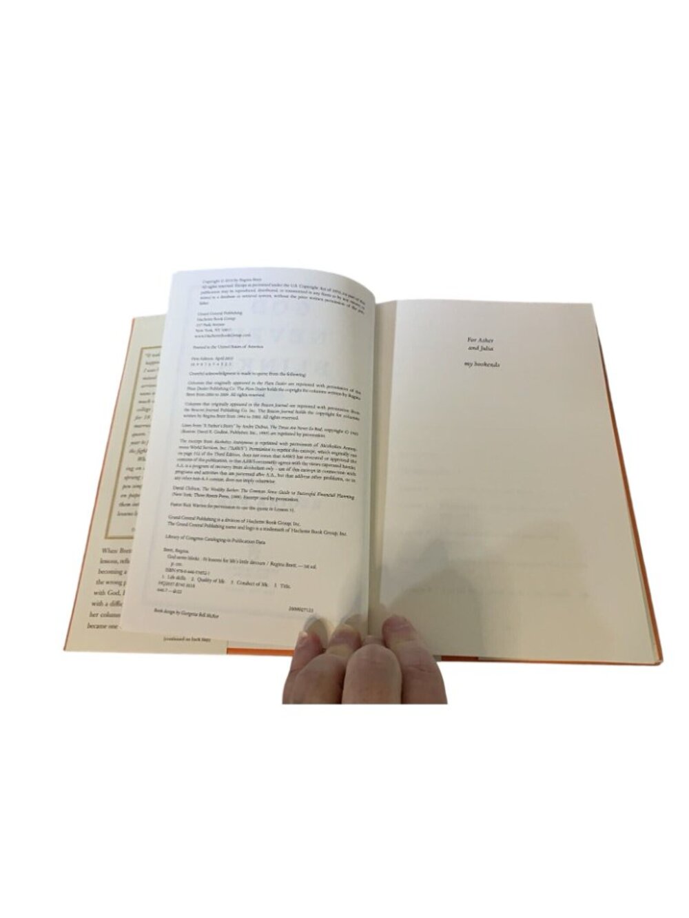 God Never Blinks Regina Brett 50 Life Lessons Hardcover 2010 Inspirational Book - Picture 6 of 8